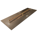 Linear Brass Burner/Rectangular Plate - CFBL270